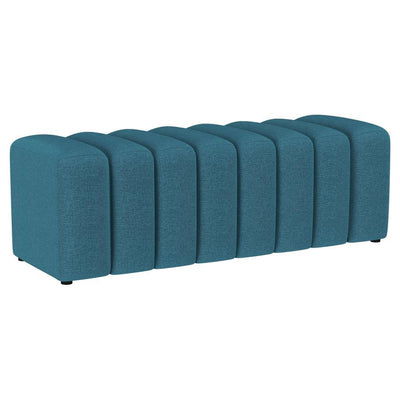 Summer - Upholstered Channel Tufted Accent Bench