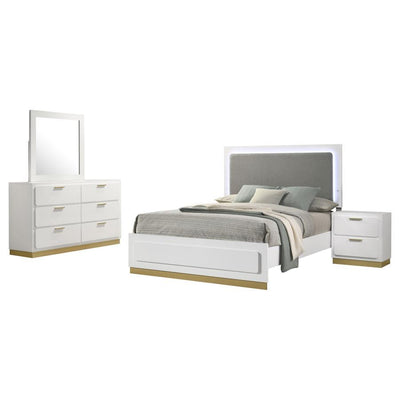 Caraway - Bedroom Set With LED Headboard