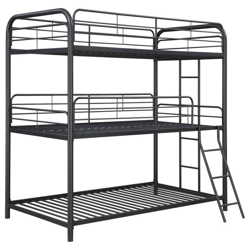 Garner - Triple Bunk Bed With Ladder