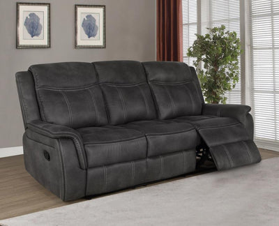 Lawrence - Upholstered Tufted Back Motion Sofa