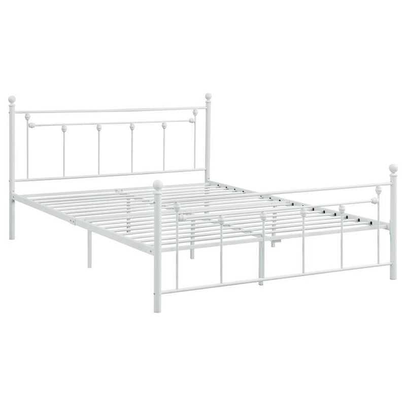 Canon - Metal Slatted Headboard Platform Bed