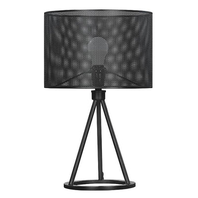 Chapin - Metal Mesh Shade Table Lamp - Matte Black