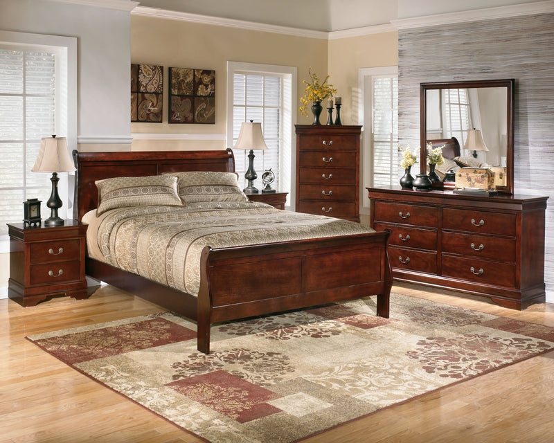 Alisdair - Dresser, Mirror, Sleigh Bed