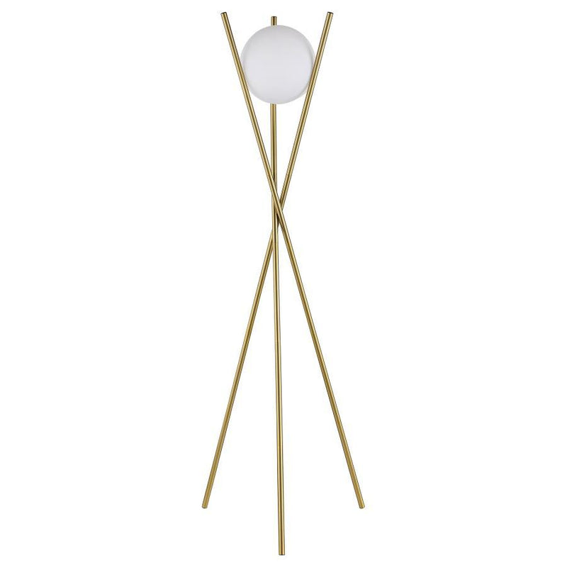 Yamileth - Tripod Floor Lamp - Gold