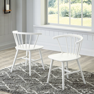 Grannen - White - Dining Room Side Chair (Set of 2)