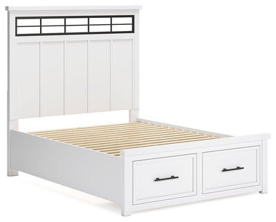 Ashbryn - Panel Storage Bed