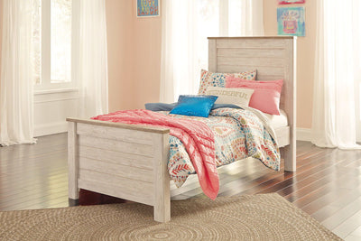 Willowton - Panel Bed