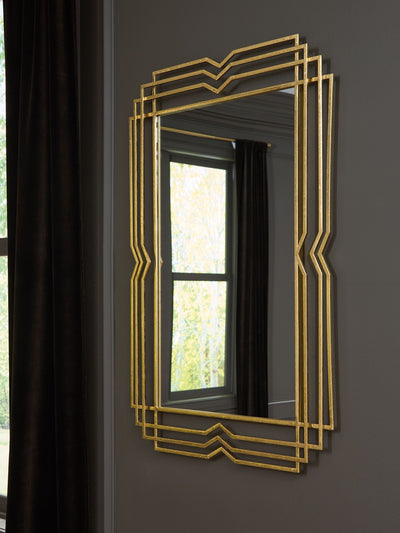 Claybrook - Gold Finish - Accent Mirror