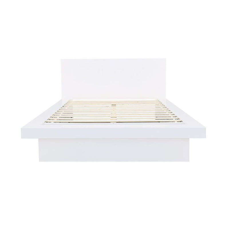 Jessica - Wood LED Panel Bed