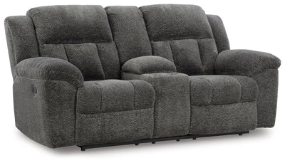 Frohn - Dbl Reclining Loveseat With Console