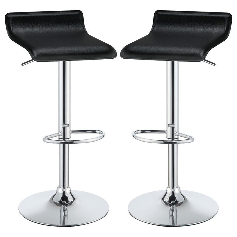 Bidwell - Upholstered Adjustable Bar Stool (Set of 2)