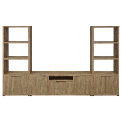 Tabby - 3 Piece Entertainment Center With 60" TV Stand - Mango