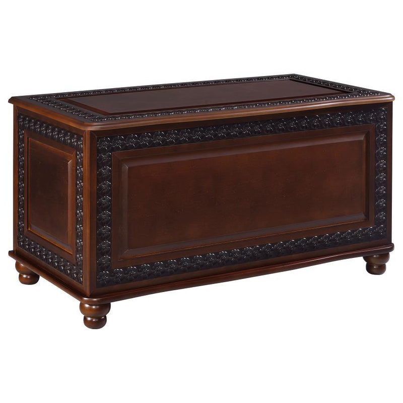 Finlay - Flip Open Storage Cedar Chest - Deep Tobacco