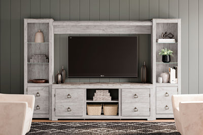 Willowton - Entertainment Center With Fireplace Option