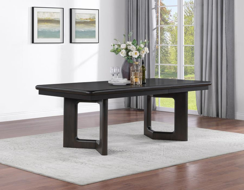 Hathaway - Extension Leaf Dining Table - Acacia Brown