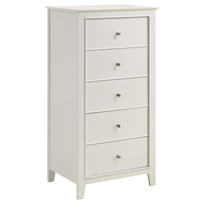 Selena - 5-Drawer Chest - Buttermilk