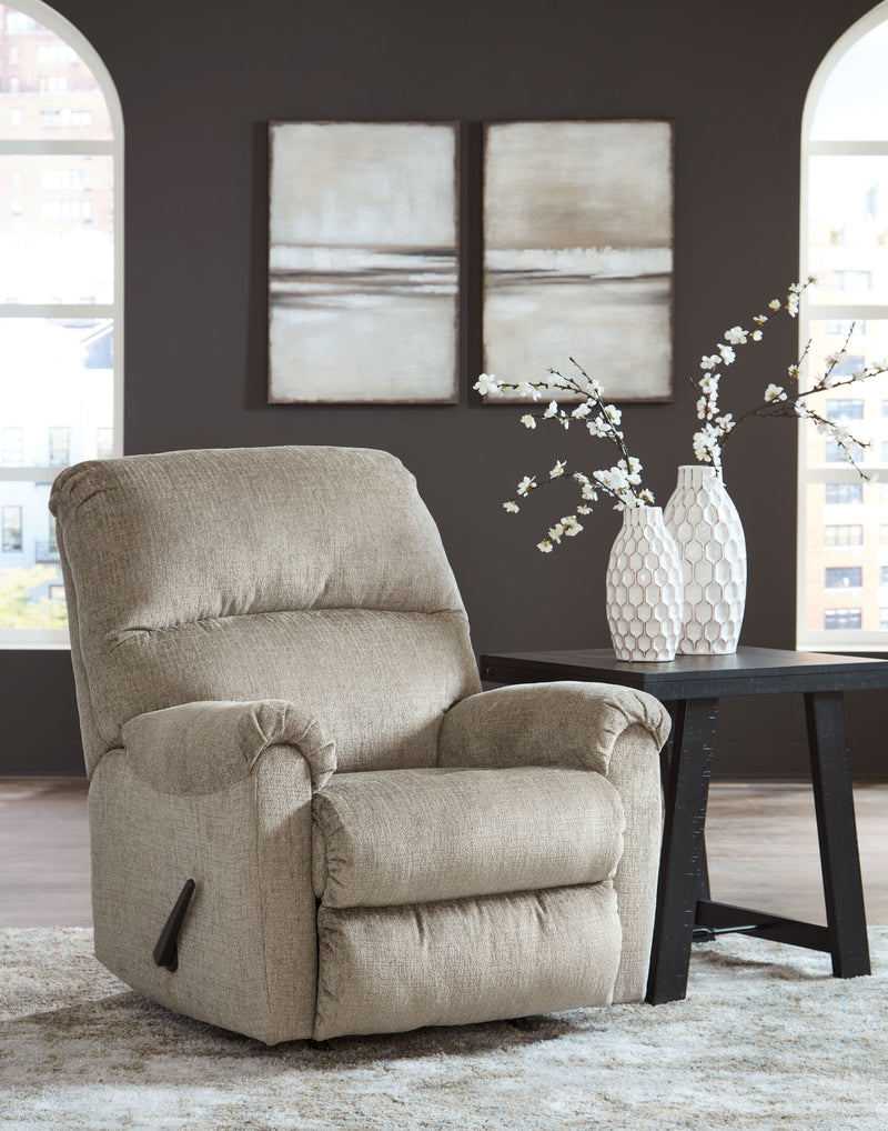 Stonemeade - Taupe - Rocker Recliner - Fabric