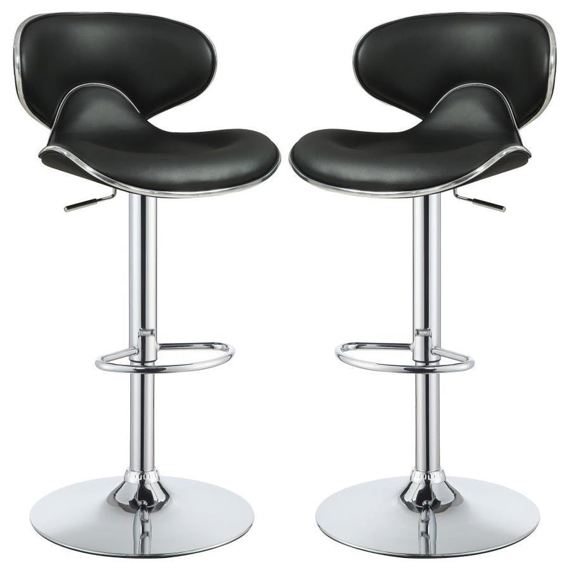 Edenton - Upholstered Adjustable Bar Stool (Set of 2)