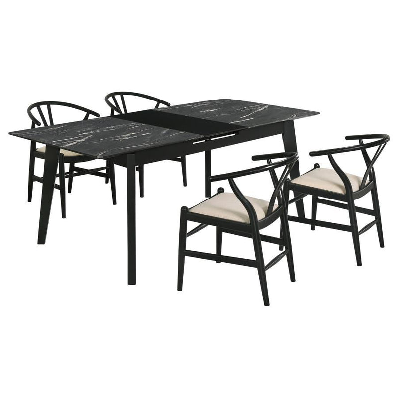 Crestmont - Extension Leaf Dining Table Set