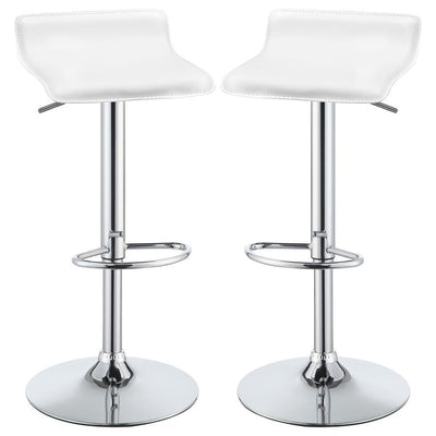 Bidwell - Upholstered Adjustable Bar Stool (Set of 2)