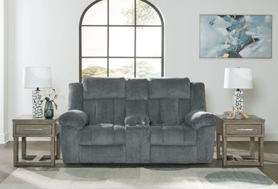 Tip-off - Power Reclining Loveseat With Console / Adj Headrest