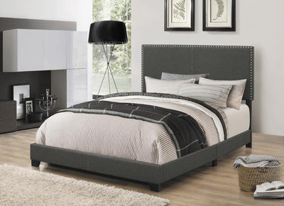 Boyd - Upholstered Bed with Nailhead Trim