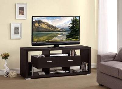 Darien - Geometrical 2-drawer Rectangular TV Console